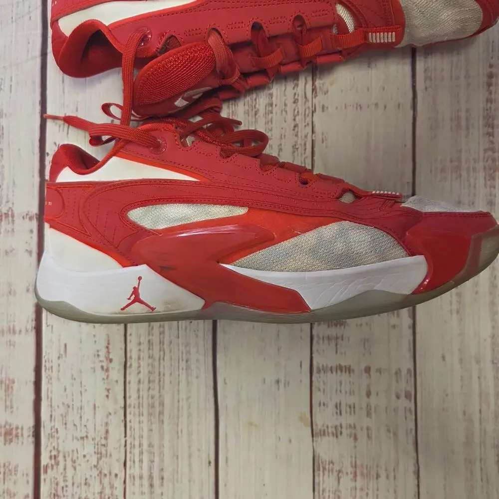 Jordan Luka 2 TB University Red White Men's Size 10.5 Basketball Shoes
